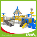 kids plastic slide,outdoor children playground equipment,outdoor playground set LE.HD.015